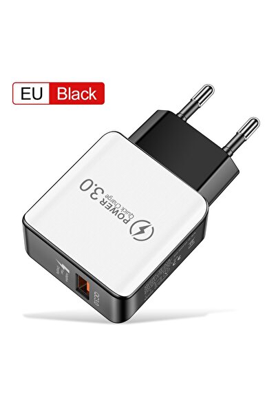 Choice Europe Plug White Quick Charge 3.0 4.0 USB Charger Universal 5V 3A Fas...