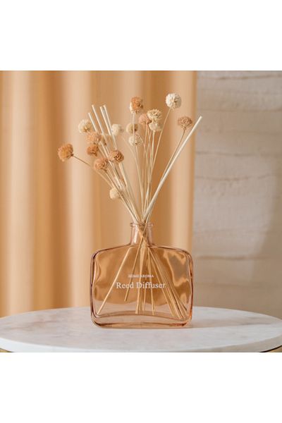 Home Box Seyna Daisy Reed Diffuser Bottle without Fragrance Solution 16x5x38 cm