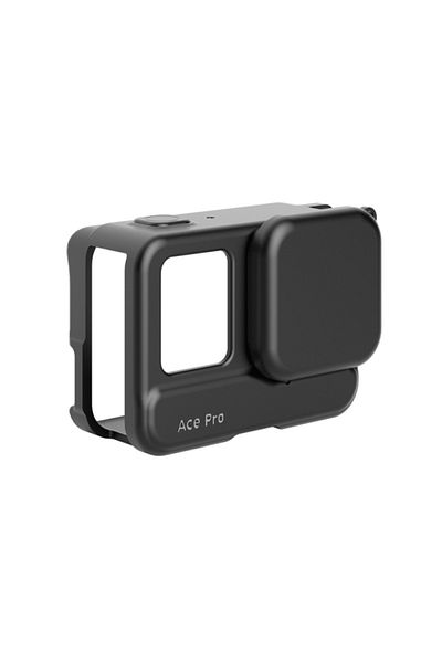 Arealer Insta360 Ace Pro Vrig Sports Camera Silicone Case Protective Cover Cage With Lens Cap For Insta360 A