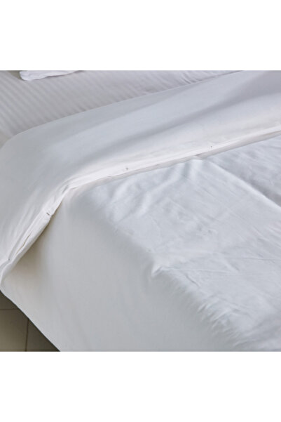 Home Box Ballina 3-Piece Solid Cotton Queen and King Duvet Cover Set 220x220 cm