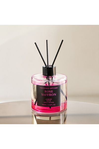 Home Box Abbey Something in the Dark Rose Saffron Reed Diffuser 180 ml