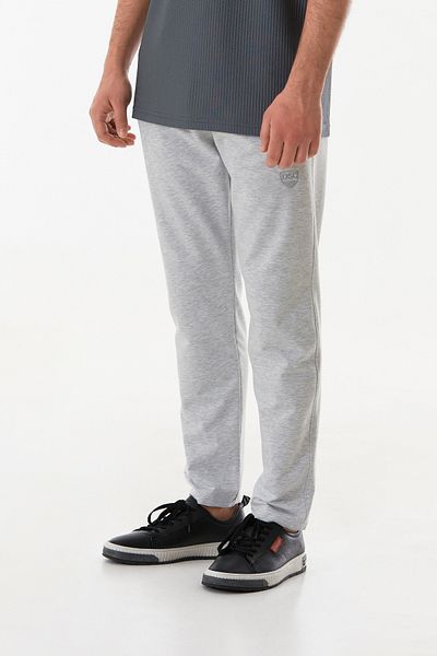 Fulla Moda Pantaloni de sport supradimensionați cu buzunar legat în talie și fermoar