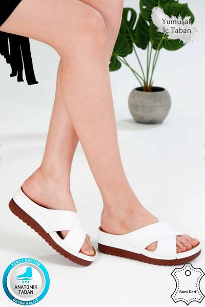 Neon Shoes Lina Women - Anatomical Orthopedic Comfort Slippers, Lightweight Stylish Heels, Daily Indoor Slippers