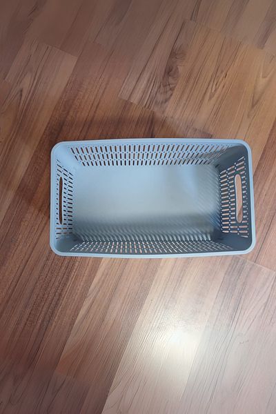 Eynel 1 Piece Plastic Rectangular Basket Table Organizer Room Kitchen Organizer