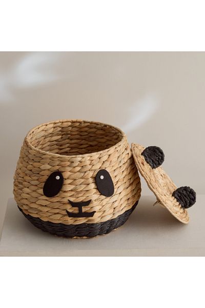 Home Box Forresta Panda Handmade Basket 25x25x28 cm