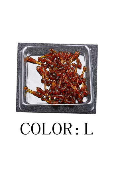 Choice 2 سم 50 قطعة 0.012 جرام L طُعم ناعم سوبر كونتيننتال طُعم أبيض جديد 2 س...