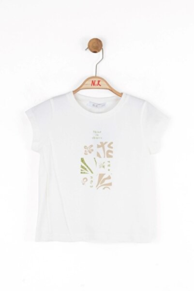 nk kids Oblici T-shirt , ekru boja, veličina 4/8