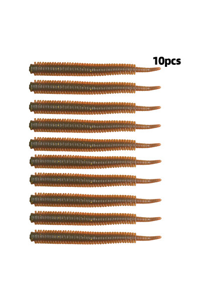 Choice اللون 1 10 أكياس من طعوم رود رانر المصنوعة من ديدان البحر الرملية الصن...