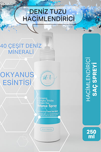 Genel Markalar Deniz Tuzu Hacimlendiri Ve Dolgunlaştırıcı Saç spreyi