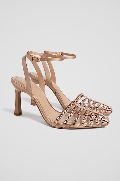 Stradivarius Cage Sandal-style High-heel Shoes Limited Edition