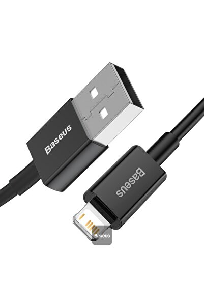 Baseus كابل بيانات شحن سريع من سلسلة Superior Series USB إلى iP 2.4A 2 متر أسود
