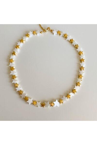 Venus Design Yıldız Sedef Taşı Kolye