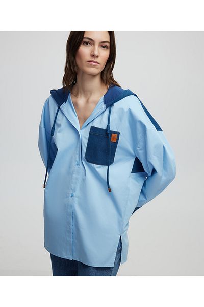 İpekyol Cămașă din poplin din denim