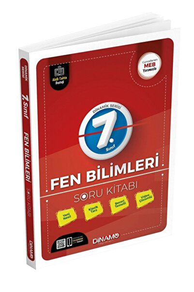 Dinamo Yayınları 7. Sınıf Fen Bilimleri Soru Kitabı Video Çözümlü Yeni Nesil ...