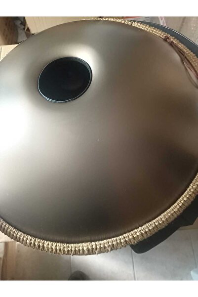 Lucetta GOLD RENK PROFESYONEL 22 İNÇ 56 CM İTHAL HANDPAN HANGDRUM FUL SET