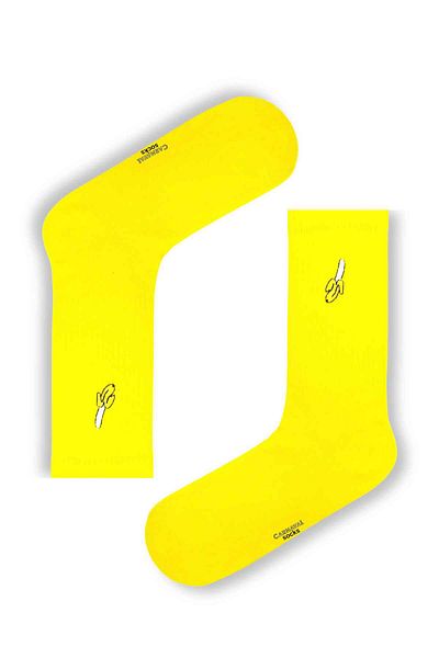 CARNAVAL SOCKS Кутия с 10 бродирани цветни чорапи с плодови шарки