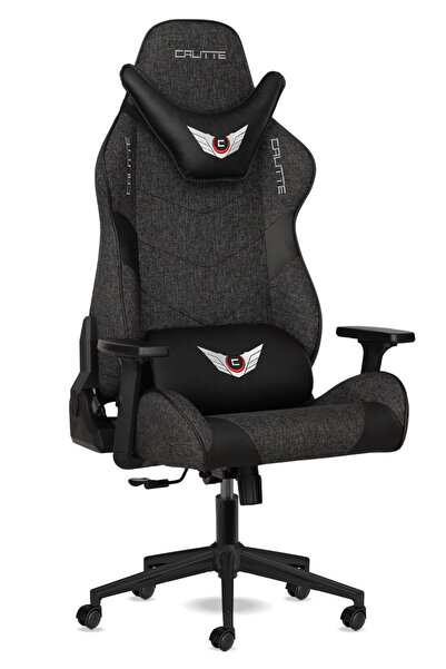 Calitte Profesyonel Kumaş Oyuncu Koltuğu | Samurai Ss Serisi | Kumaş Siyah