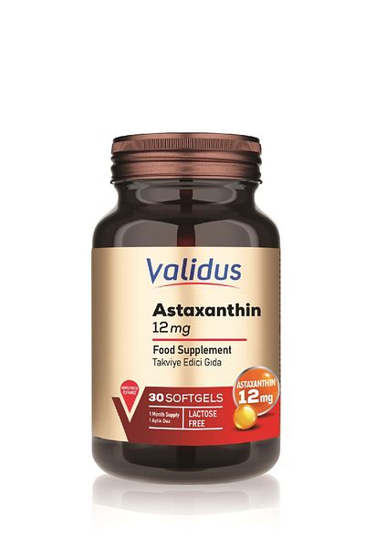 Validus 12 Mg Astaxanthin 30 Softgels