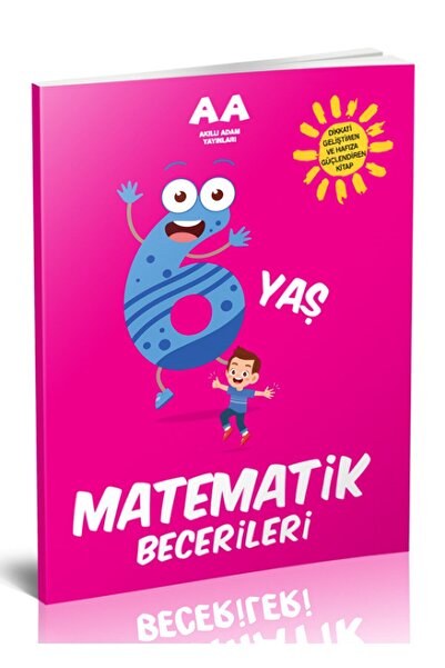 Tercih Akademi 6 Yaş Matematik Becerileri . Sayfa Sayısı : 92 Sayfa . Renkli +