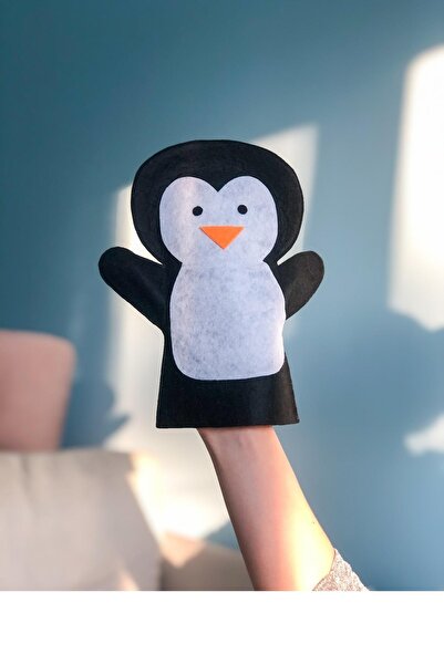 B&M HAYVAN FİGÜRLÜ EL KUKLASI - KEÇEDEN EL YAPIMI EĞİTİCİ KUKLA - ÖZEL TASARIMLI