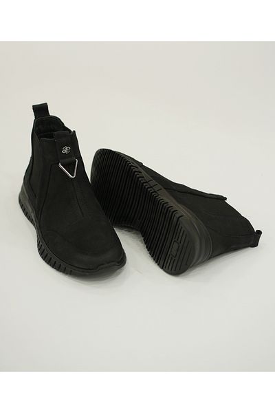 Doğan Dgn Γυναικείες δερμάτινες μπότες Nubuck