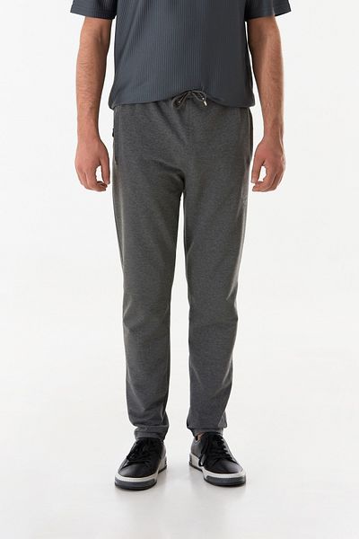 Fulla Moda Pantaloni de sport supradimensionați cu buzunar legat în talie și fermoar