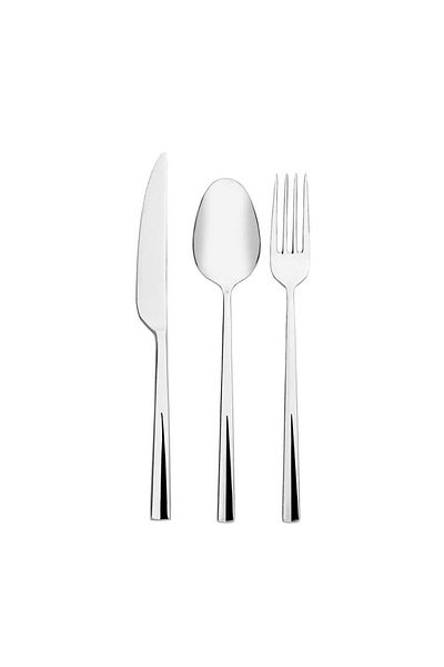 KORKMAZ 2431 Sardala 72 Piece 12 Person Cutlery Set