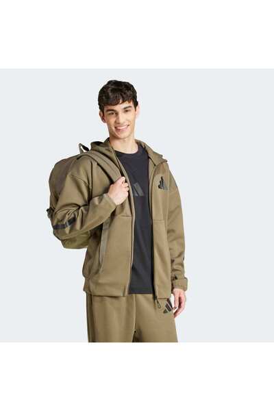 adidas Ζ.Ν.Ε. Φούτερ με φερμουάρ