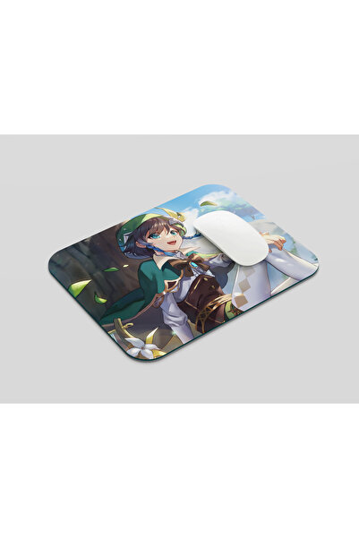Akumastik Genshin Venti Mousepad - 22 x 18 cm - Anime -Produse pentru computere