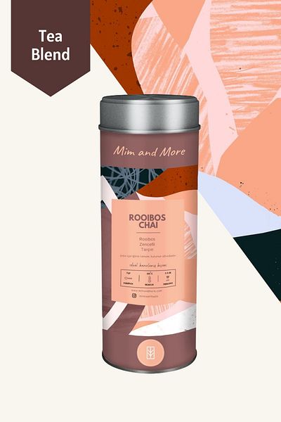 Mim and More Rooibos Chai Tea - Spicy Rooibos Tea, 50 g