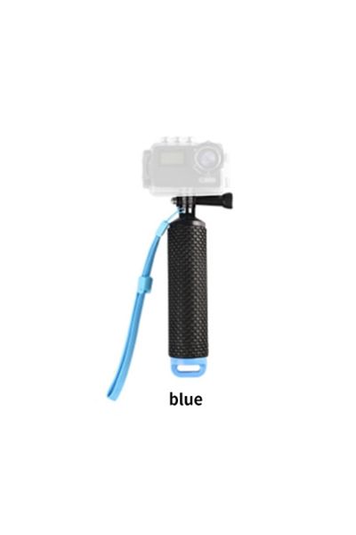 HONGDAK Blue Color Action Camera Water Floating Hand Grip For Gopro 12 11 10 9 8 Underwater Gopro Hand Stick