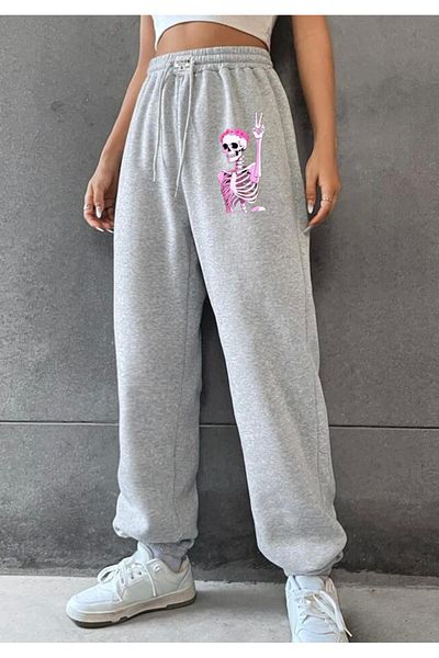 RPT MODA ΦΟΡΜΑ JOGGER ΜΕ ΕΛΑΣΤΙΚΕΣ ΤΣΕΠΕΣ ΡΟΖ ΣΚΕΛΕΤΟΣ ΜΕ ΕΚΠΤΩΣΗ