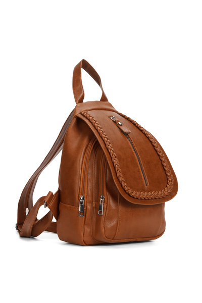 By Hakan Rucsac de damă - Potrivit pentru utilizare în timpul zilei - Partea de sus a geanta cu motiv plasă