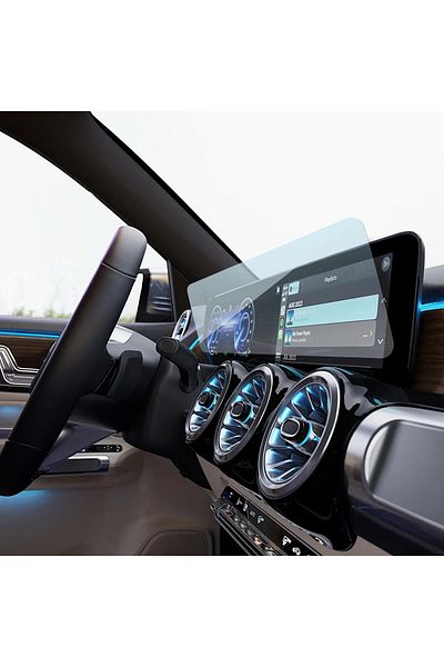 ael-tech For Mercedes Eqb 10.25 Inch Navigation Compatible Nano Screen Protector and Instrument 2022-2025