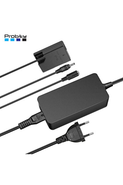 PROBTY EU EN-EL14 EN-EL14A EP-5A Dummy Battery AC/DC Coupler Power Adapter Fo...