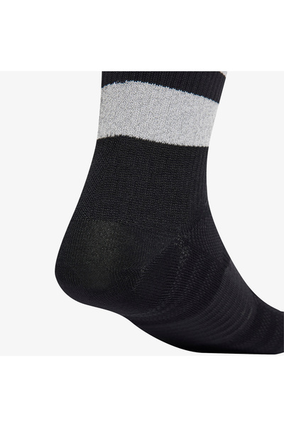 adidas Run X Reflective Unisex Black Running Socks
