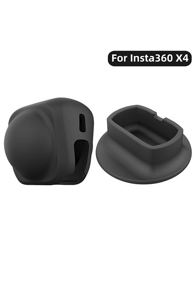 Choice Base With Cover Silicone Desktop Base Holder Lens Cover For Insta360 X4 Fixed Desktop Stand Base For