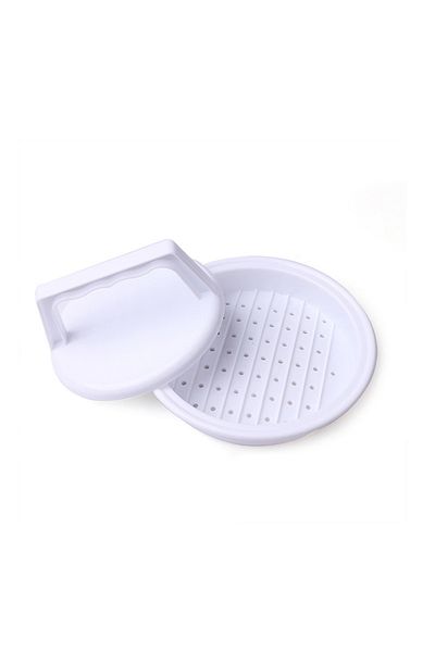Choice WHITE 【Hot sales】Hamburger Multi-function Meat Press Hamburger Press Hamburger Patty Mold