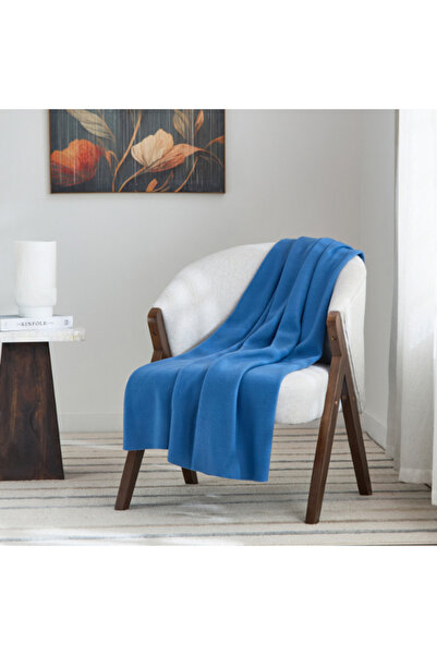 Home Box Atlanta Solid Recycled Polar Fleece Throw 120x160 cm