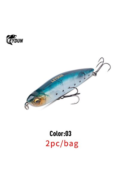 Choice طُعم صيد السمك بالقلم الرصاص العائم Z-Claw مقاس 100 مم 20 جم 03 قطعتان...