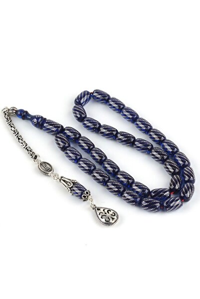 LapisDo Capsulă cu ciucuri și șnur de rugăciune din argint 925 Sterling, culo...