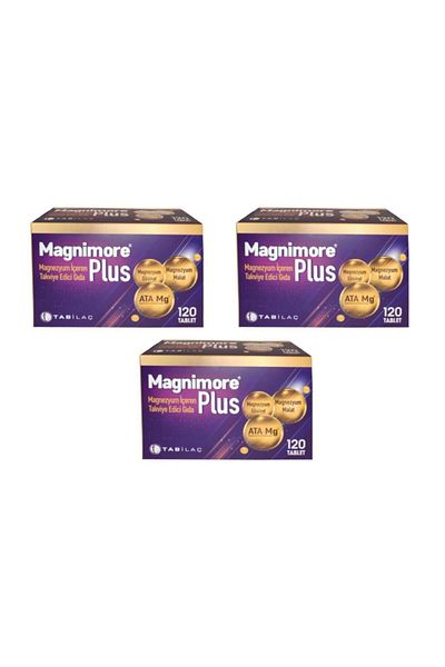 Magnimore 3 Plus 120 Tablets