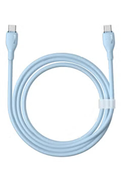 Baseus كابل شحن سريع من سلسلة Pudding من النوع C إلى iP بقوة 20 وات بطول 1.2 متر من Galaxy Blue