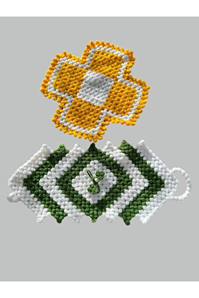 SERMER PAZARLAMA 2 adet el işlemesi banyo lifi çeyizlik lif el örgüsü