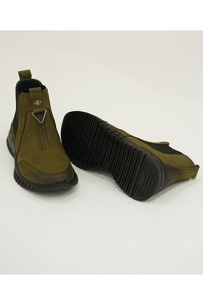 Doğan Dgn Γυναικείες δερμάτινες μπότες Nubuck