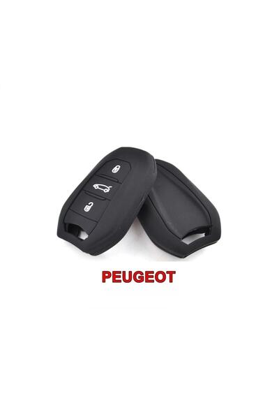 midline Peugeot 308 508 2008 3008 4008 5008 Husă din silicon pentru chei (mod...