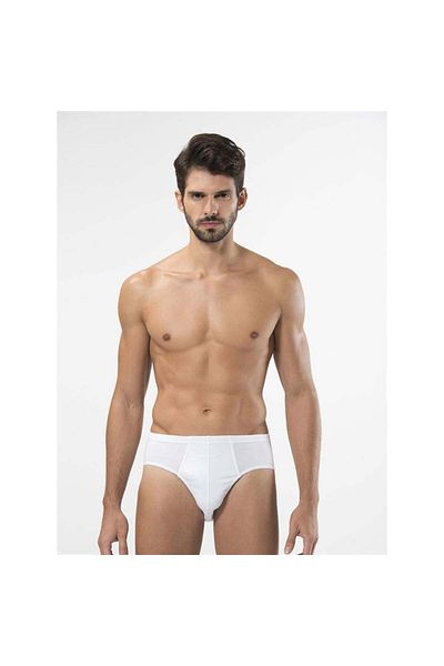 TÜREN 112 Kom Ανδρικό Slip Double Pack-λευκό