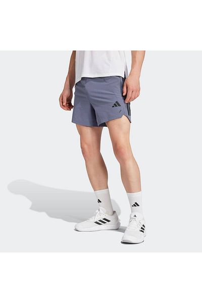 adidas Pantaloni scurți de antrenament albaștri Power pentru bărbați (JE8236)