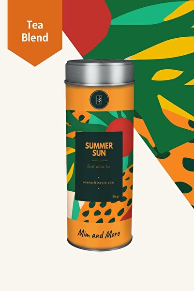 Mim and More Summer Sun Tea - Fruit Tea with Pineapple, 50 g