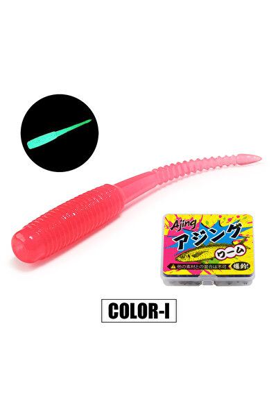 Choice طُعم صيد السمك الناعم Color-I Spinpoler مقاس 3.5 سم من Ajing مصنوع من ...